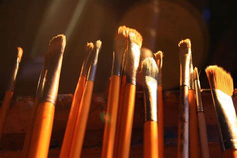 Oil Paint Brushes Free Stock Photo - Public Domain Pictures