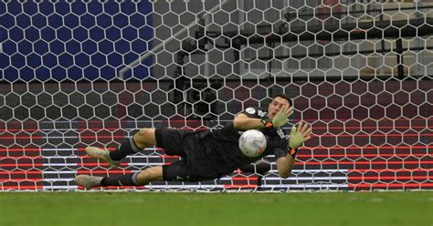 Emiliano Martinez saves three penalties to set up Brazil vs Argentina Copa America final ...