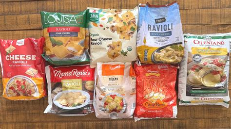 We Tasted And Ranked 8 Frozen Ravioli Brands