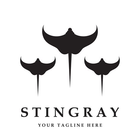 stingray logo and vector with slogan template 15492094 Vector Art at Vecteezy