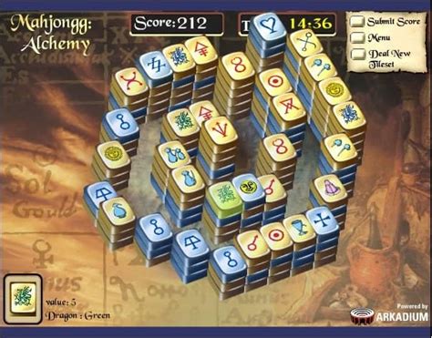 Mahjongg Alchemy - Kostenloses Online-Spiel | FunnyGames