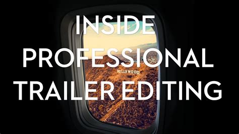 Inside Professional Trailer Editing | Jonny Elwyn - Film Editor