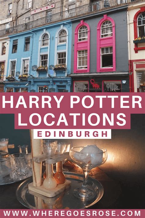 14 Edinburgh Harry Potter Sites + Themed Activities Inc. Map!