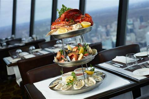 360 The Restaurant at the CN Tower in Toronto, ON Seafood Tower DiRoNA ...