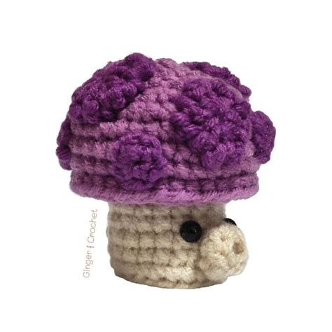 DIGITAL Puff Shroom Crochet Pattern Plants VS Zombies - Etsy