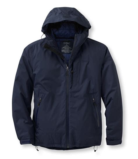 LL Bean | Waterproof rain jacket, Insulated rain jacket, Mens rain jacket