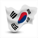 Flag Of South Korea Waving Royalty Free Stock Images - Image: 1209779