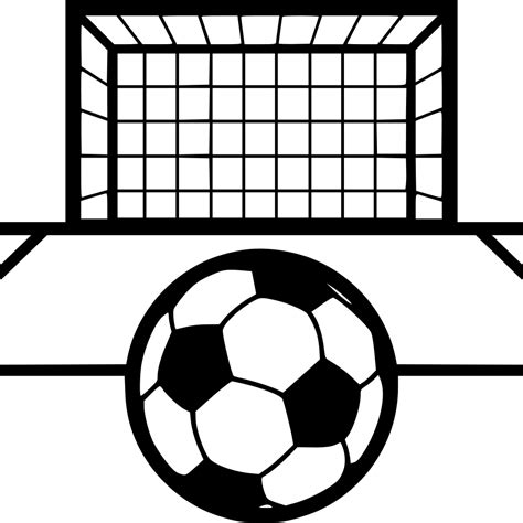 Soccer Goal Vector at GetDrawings | Free download