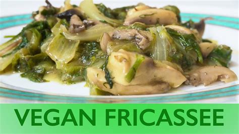 Vegan Fricassee with Mushrooms - YouTube