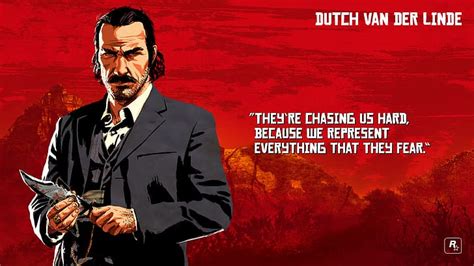 Dutch van der Linde, Red Dead Redemption 2, cita, Fondo de pantalla HD ...