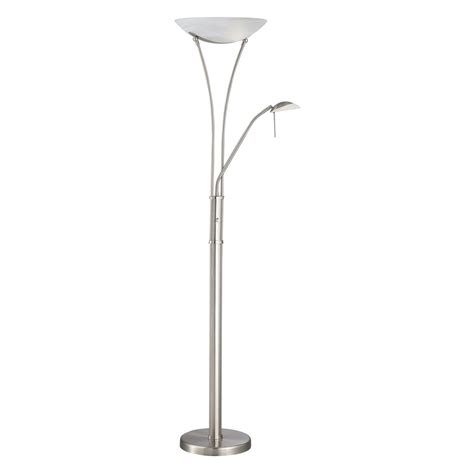 Lite Source Avington Swing Arm Torchiere / Reading Floor Lamp - Walmart.com