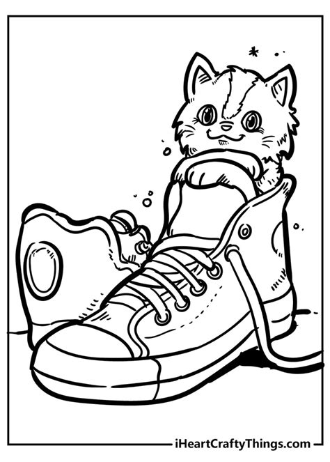 Cute Cat Coloring Pages