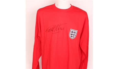 Official Replica 1966 Shirt Signed by Geoff Hurst - CharityStars