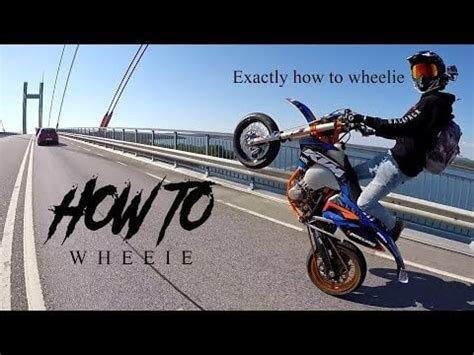 The best wheelie tutorial I've seen: How To Wheelie SUPERMOTO Tutorial ...