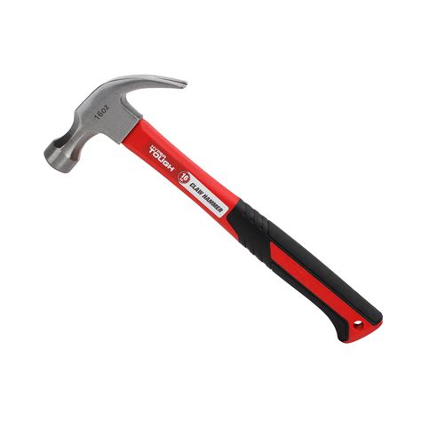 Hyper Tough 16-Ounce Claw Hammer with Fiberglass Handle - Walmart.com