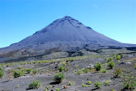 Fogo Volcano - Cape Verde, Africa Stock Photo - Image of crater ...