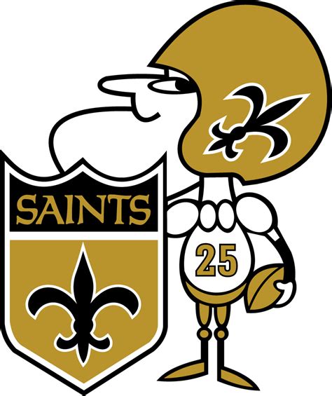 New Orleans Saints Alternate Logo (1967) - | New orleans saints, New orleans saints logo, New ...