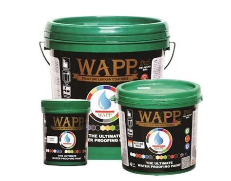 WAPP WATERPROOFING PAINT - COLORS - Paints