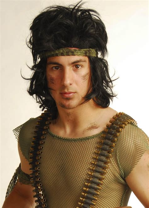 Rambo Style Action Hero Headband Set