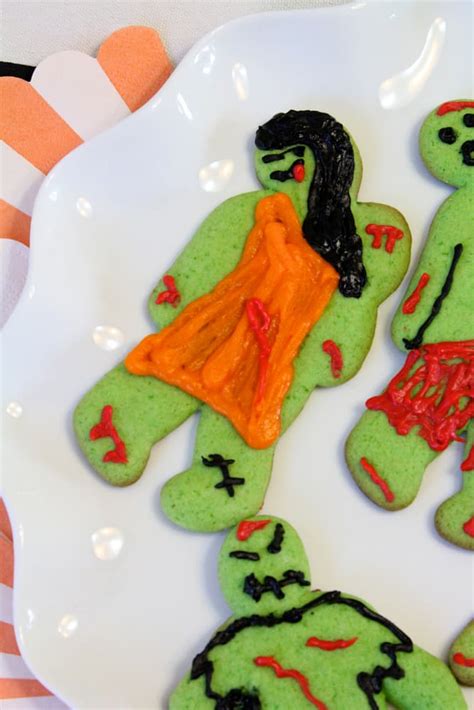 Easy Halloween Zombie Cookie Recipe!