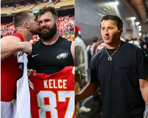 “I blame Mrs. DeVito”: Jason and Travis Kelce roast Giants QB Tommy ...