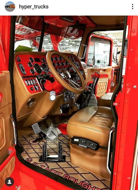 Pin by Sheila Ebinger on Auto - Semi Truckin' | Semi trucks interior ...