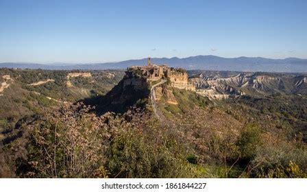 Civita Di Bagnoregio Has Etruscan Medieval Stock Photo 1861844227 ...