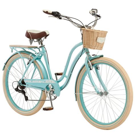 Women's 26" Vintage-Style Cabo Cruiser Bike Comfort Ride, 7-Speed ...