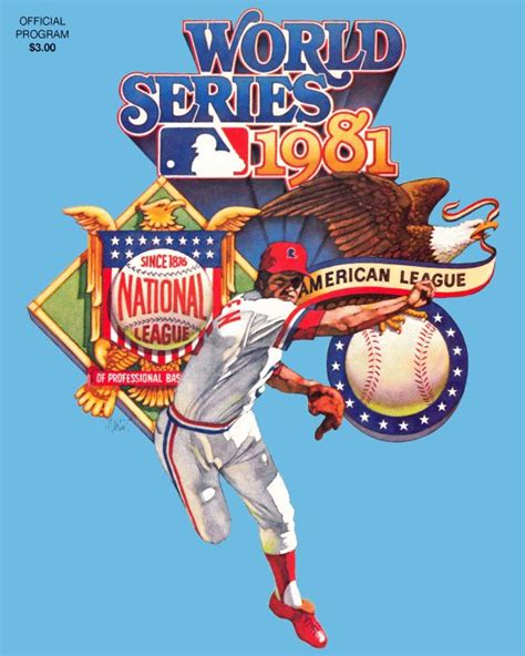 MLB World Series Program (1981) - 1981 World Series Program - Los ...