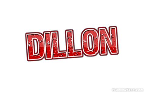 Dillon Logo | Free Name Design Tool from Flaming Text