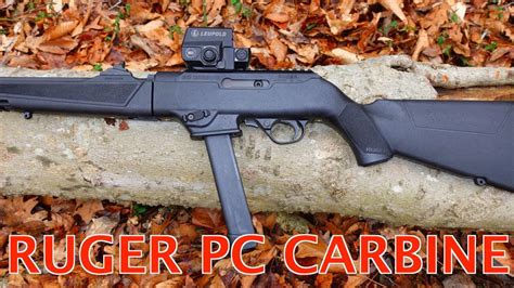 THE NEW RUGER PC CARBINE 9MM REVIEW - YouTube