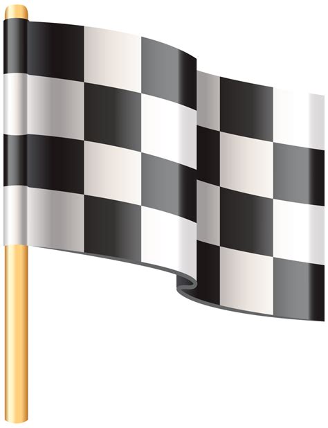 Checkered Flag Clip Art Transparent Background