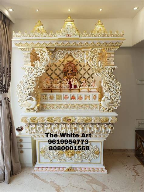 Marble Temple | Temple design for home, Pooja room door design, Room ...