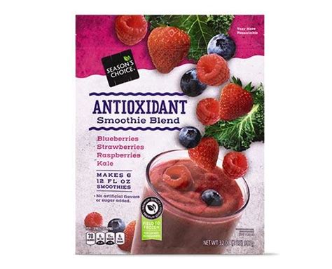 Season's Choice Antioxidant Boost or Super Greens Smoothies - Aldi ...