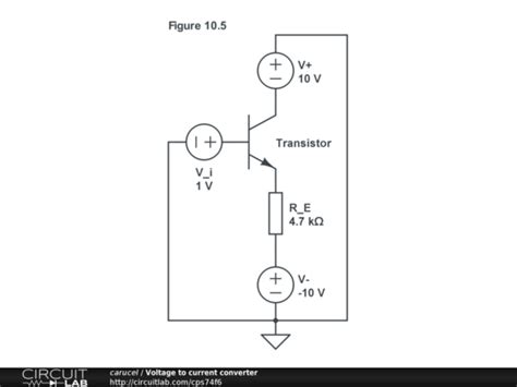 Voltage to current converter - CircuitLab