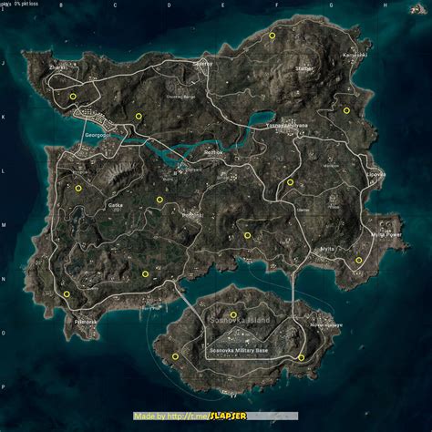 Erangel 26.1 map with secret rooms : r/PUBATTLEGROUNDS