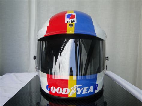 Francois Cevert-CM Helmets-Francois Cevert 1973 F1 Replica Retro ...