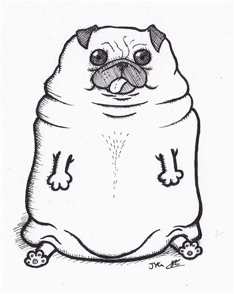 Fat Dog Drawing at PaintingValley.com | Explore collection of Fat Dog Drawing