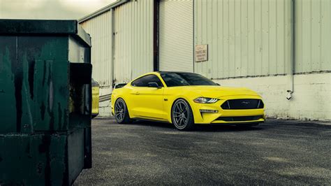 1600x900 2023 Ford Mustang Velgen Yellow 8k 1600x900 Resolution HD 4k ...