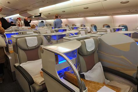 Emirates A380 Business Class review - frugal first class travel