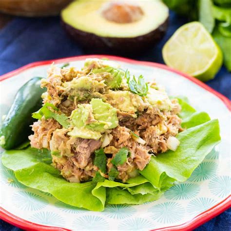 Mexican Tuna Salad - Skinny Southern Recipes