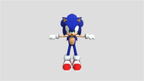 3DS - Sonic Lost World - Sonic - Download Free 3D model by ...