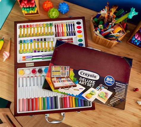 Crayola Wooden Art Set, Over 75 Pieces | Crayola