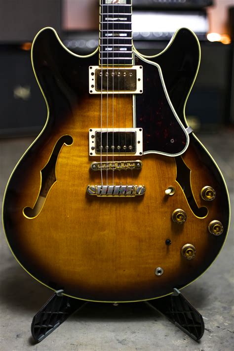 1981 IBANEZ AS-200 ARTIST SERIES SEMI HOLLOWBODY ARCHTOP SUNBURST ...