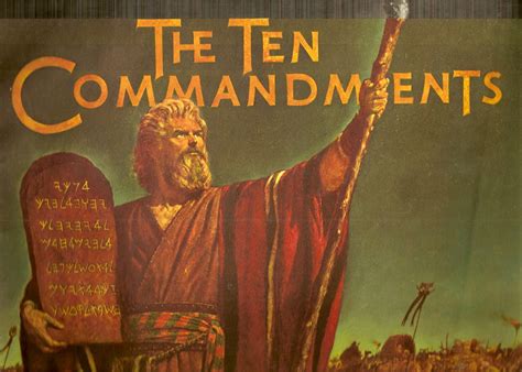 The Ten Commandments Movie Quotes. QuotesGram