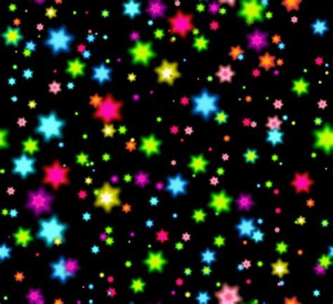 neon | Neon stars multicolored stars large seamless repeating background fill | Neon backgrounds ...