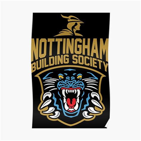 "Nottingham Panthers Logo, NOT" Poster by RoyAndre | Redbubble