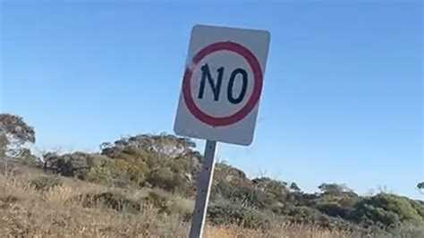 South Australia road signs vandalised to read ‘No’ | The Courier Mail