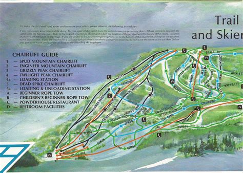 Purgatory Ski Resort Trail Map