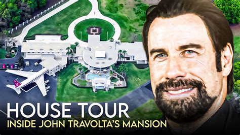 John Travolta | House Tour | $10 Million Calabasas Mansion & More - YouTube